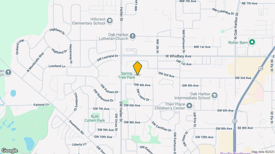 282 SW Lansdale St Map and Location Details