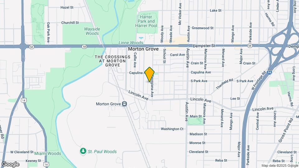 8540 Georgiana Ave Map and Location Details