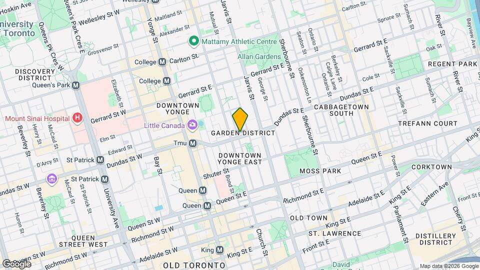 126 Dundas St E Map and Location Details