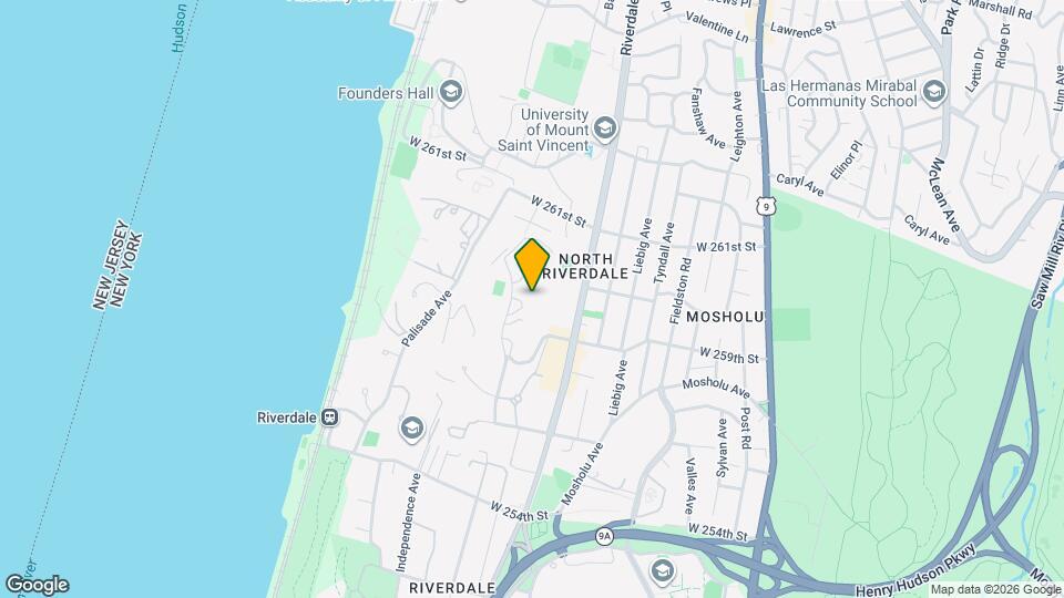 5800 Arlington Ave Map and Location Details