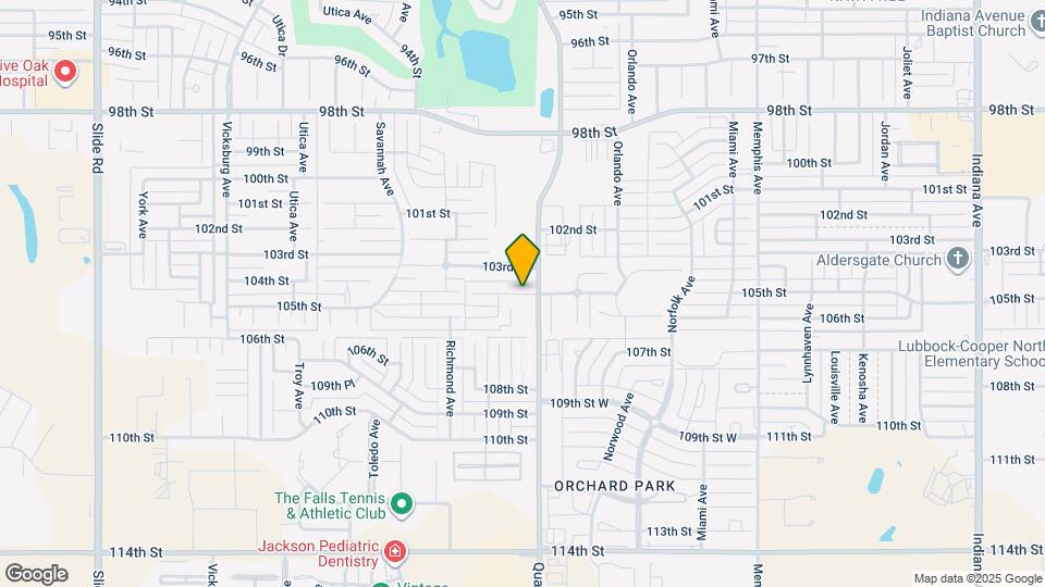 4413 106th St Map and Location Details