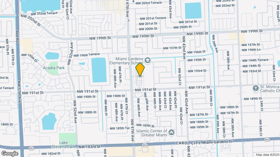 19208 NW 45th Ave Map and Location Details