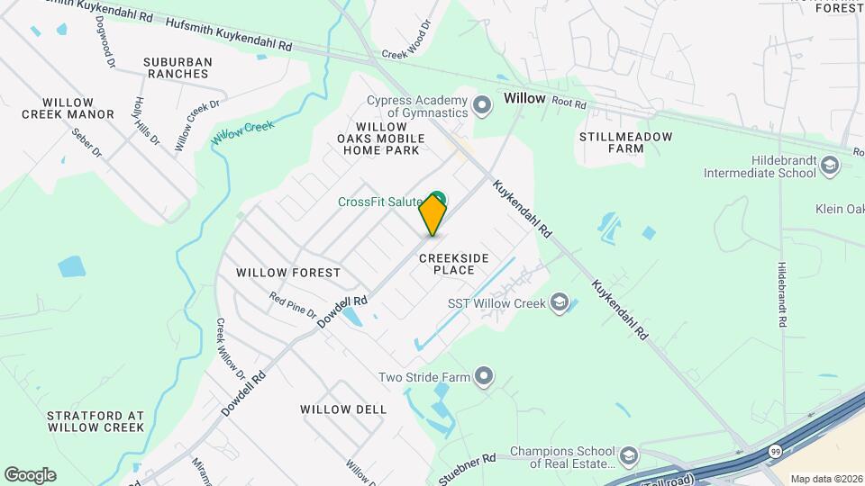 8126 Rushing Stream Ct Map and Location Details