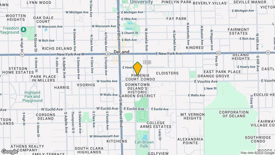 211 E Voorhis Ave Map and Location Details