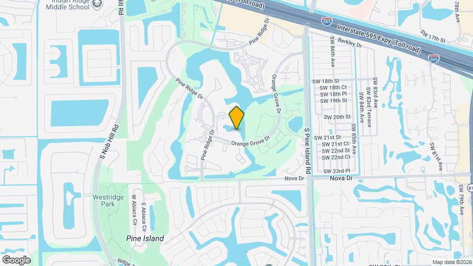 9311 Orange Grove Dr, Unit 110 Map and Location Details