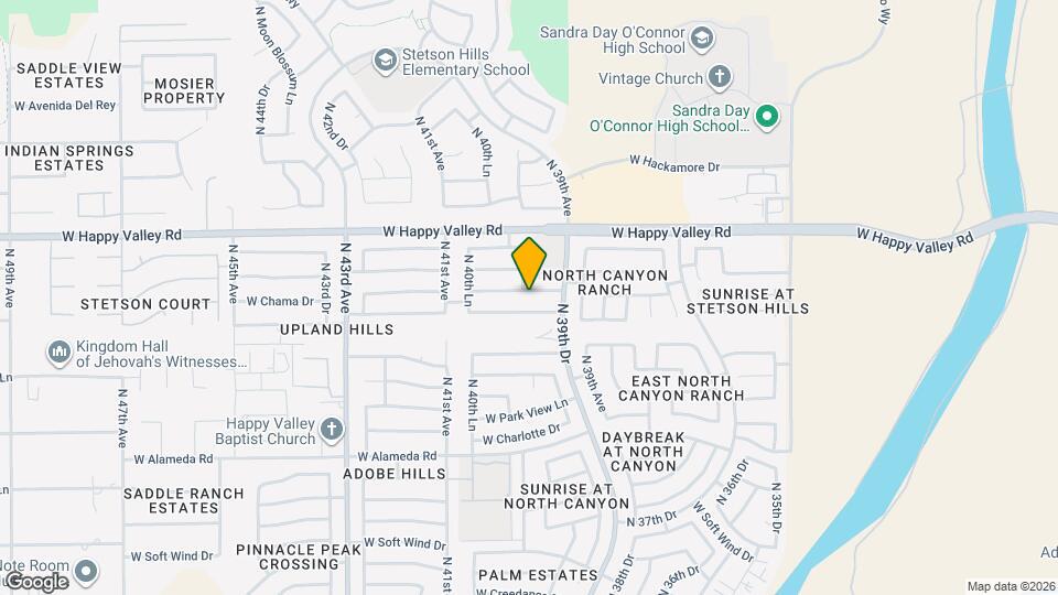 3957 W Chama Dr Mapa y Detalles de la Ubicación