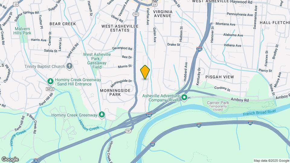 60 Greeley St Map and Location Details