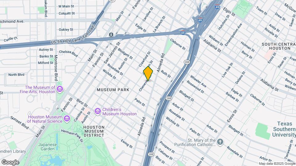 1805 Arbor St Map and Location Details