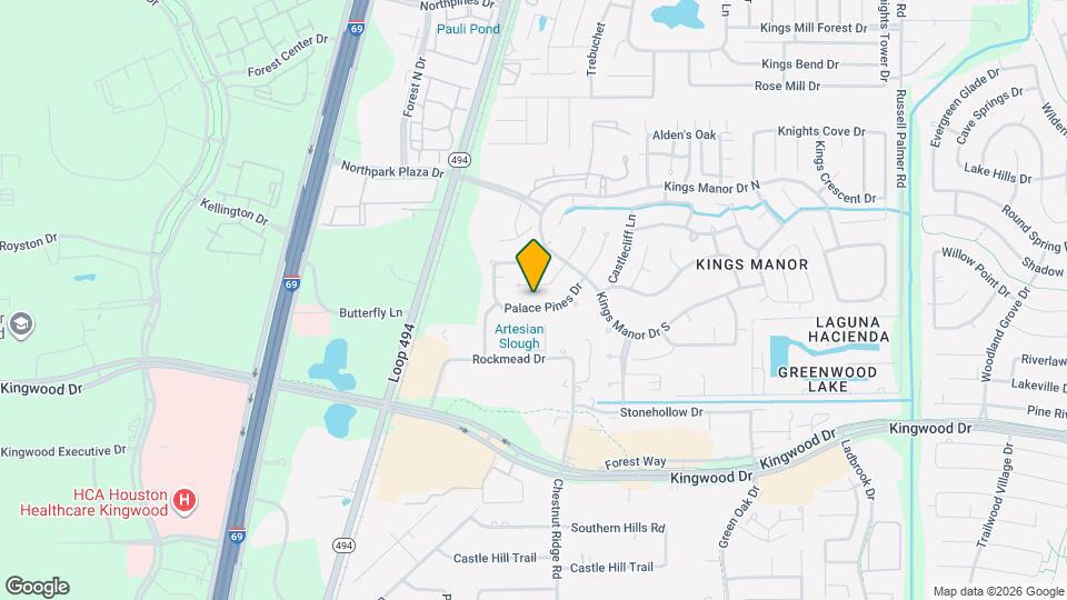 21476 Palace Pines Dr Map and Location Details