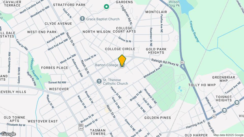 400 Atlantic Christian College Dr NE Map and Location Details