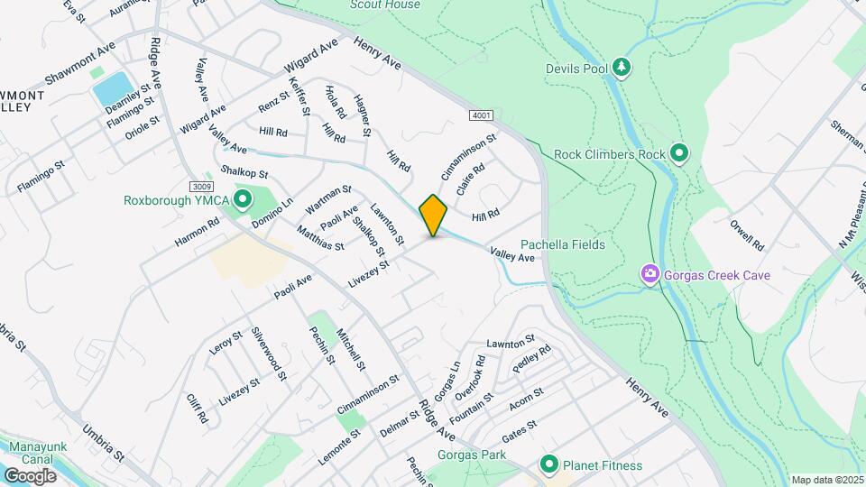 596 Livezey St, Unit 2 Map and Location Details