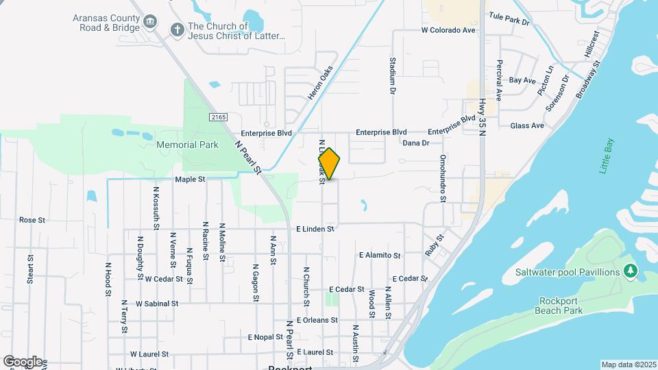 1300 S Live Oak St Map and Location Details
