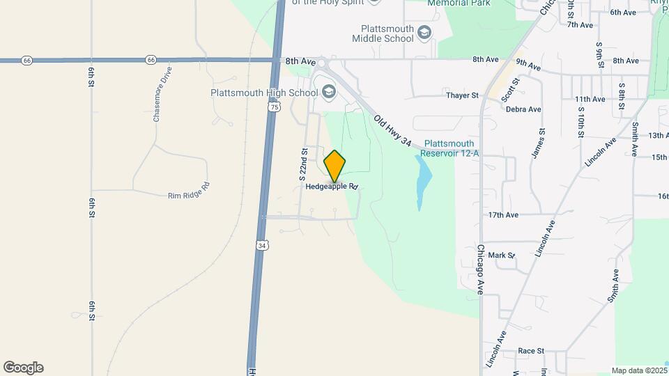 2115 Hedgeapple Rd Map and Location Details