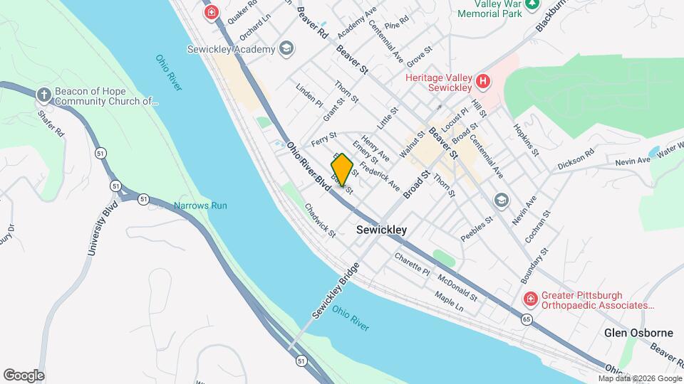 320 Bank St Map and Location Details