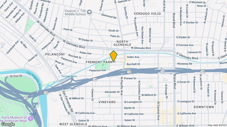 531 Burchett St Map and Location Details