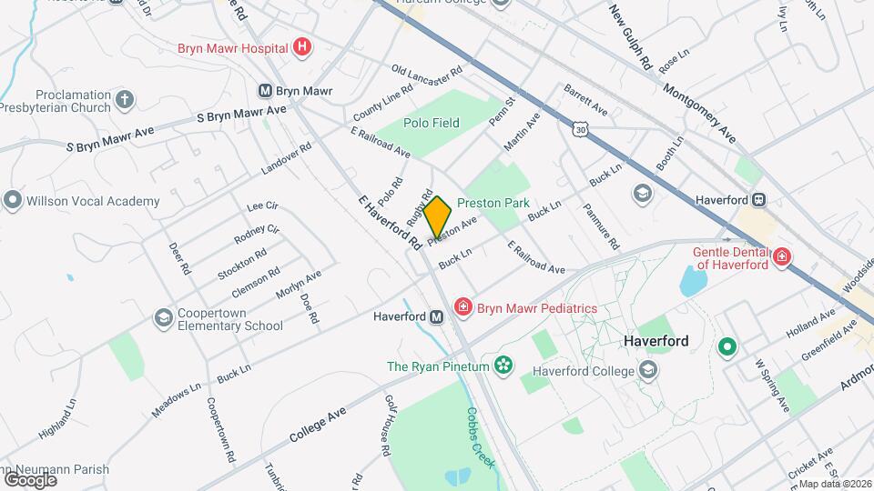 705 Preston Ave Map and Location Details