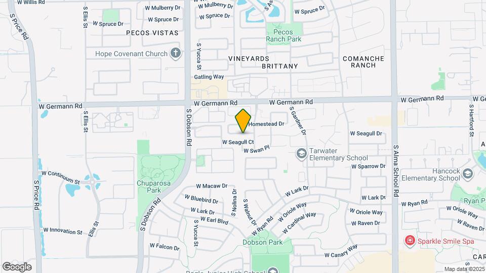 1715 W Pelican Dr Map and Location Details