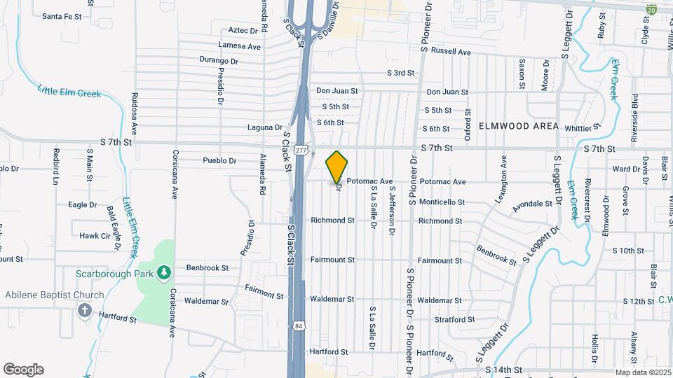 818 S Bowie Dr Map and Location Details