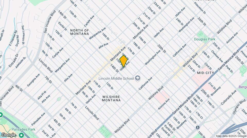 1430 Idaho Ave Map and Location Details