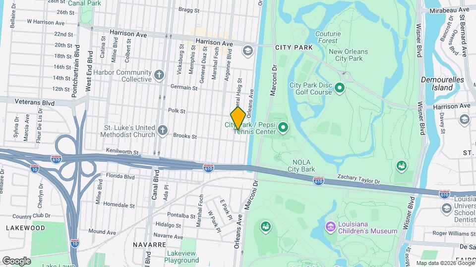 5923 General Haig St Mapa y Detalles de la Ubicación