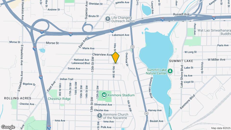 744 Lakewood Blvd Map and Location Details