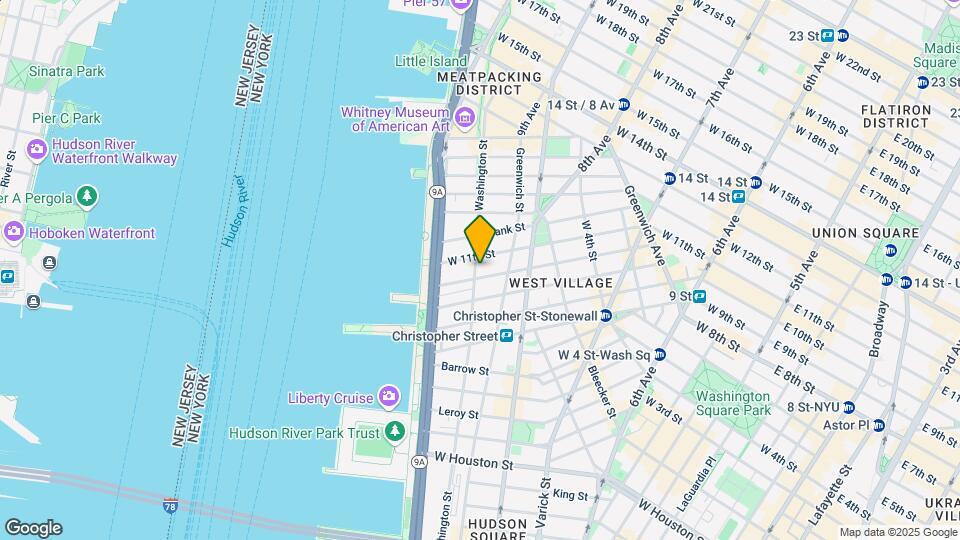 145 Perry St Mapa y Detalles de la Ubicación