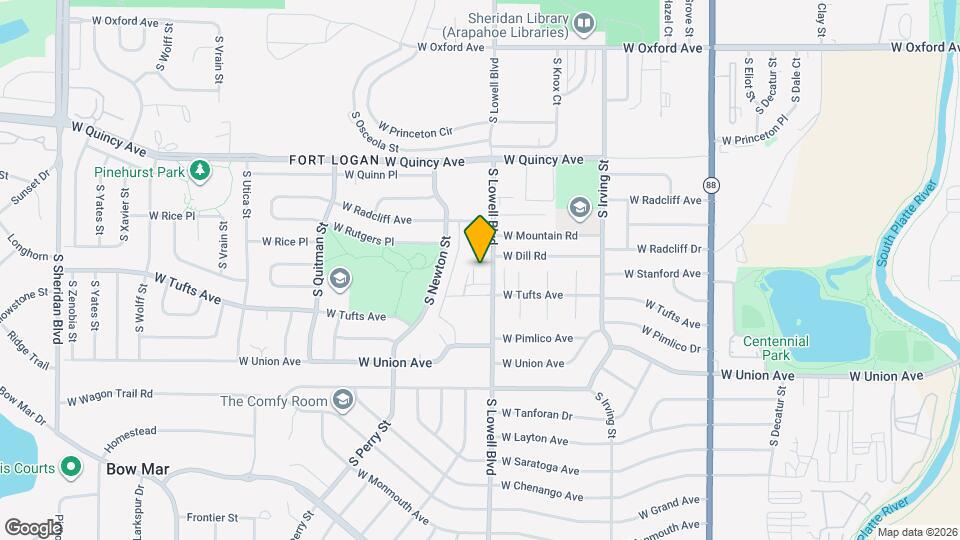 4529 S Lowell Blvd Map and Location Details