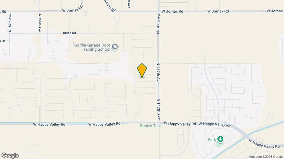 14804 W Cottontail Ln Map and Location Details