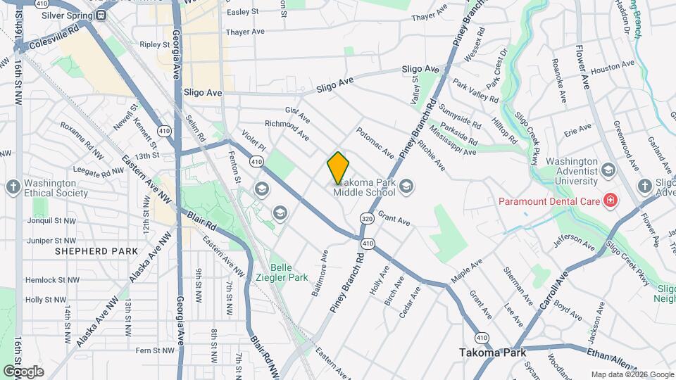 7502 Alfred Dr Map and Location Details