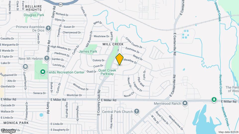 1429 Whippoorwill Dr Map and Location Details