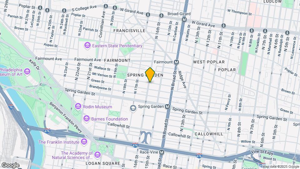 609 N 16th St Map and Location Details
