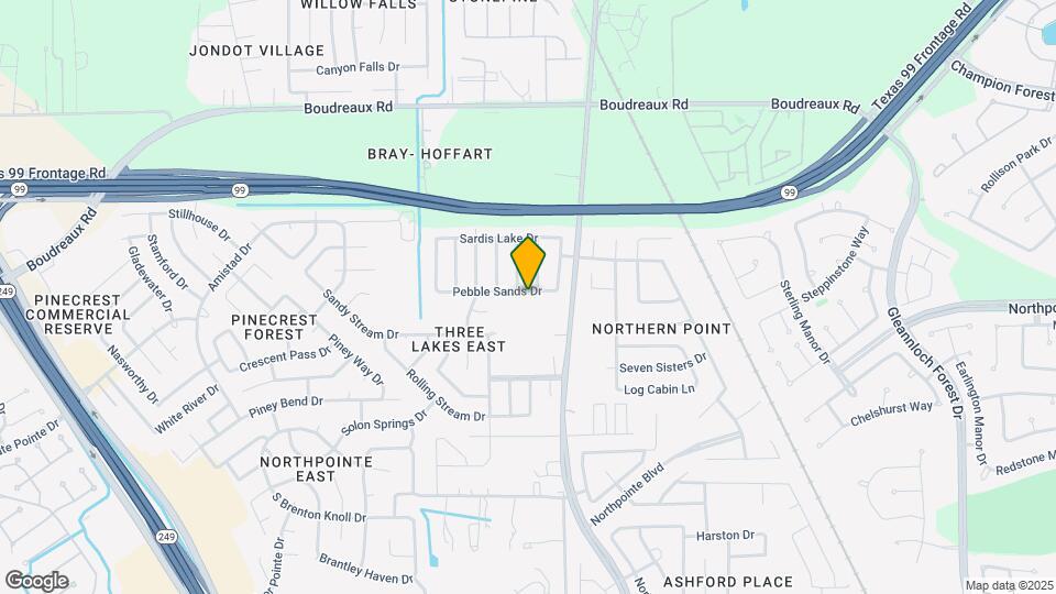 11635 Pebble Sands Dr Map and Location Details