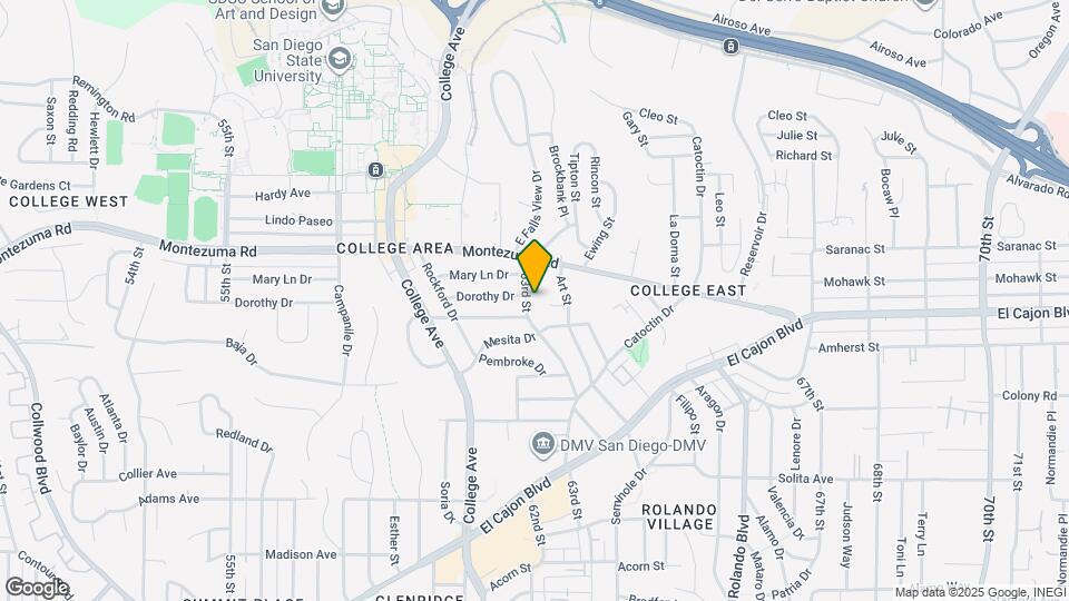 5023 63rd St Map and Location Details