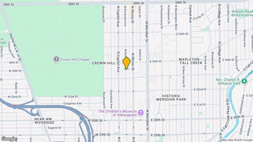 3333 N Kenwood Ave Mapa y Detalles de la Ubicación