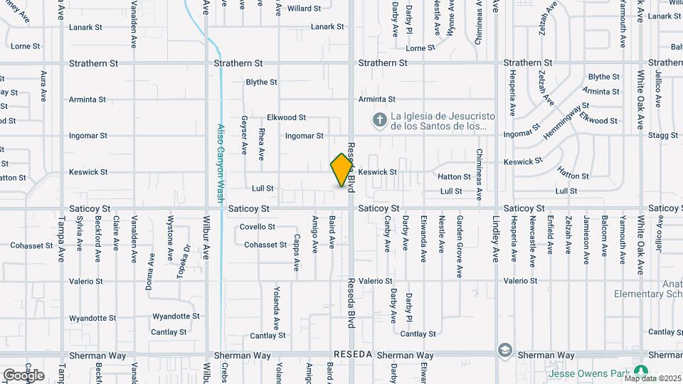 7625 Reseda Blvd Mapa y Detalles de la Ubicación