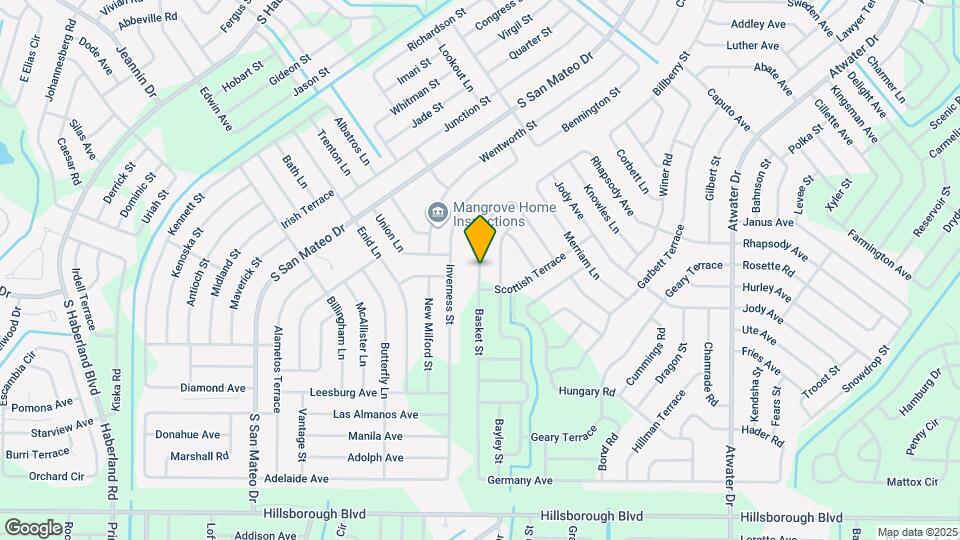 3936 Basket St Map and Location Details