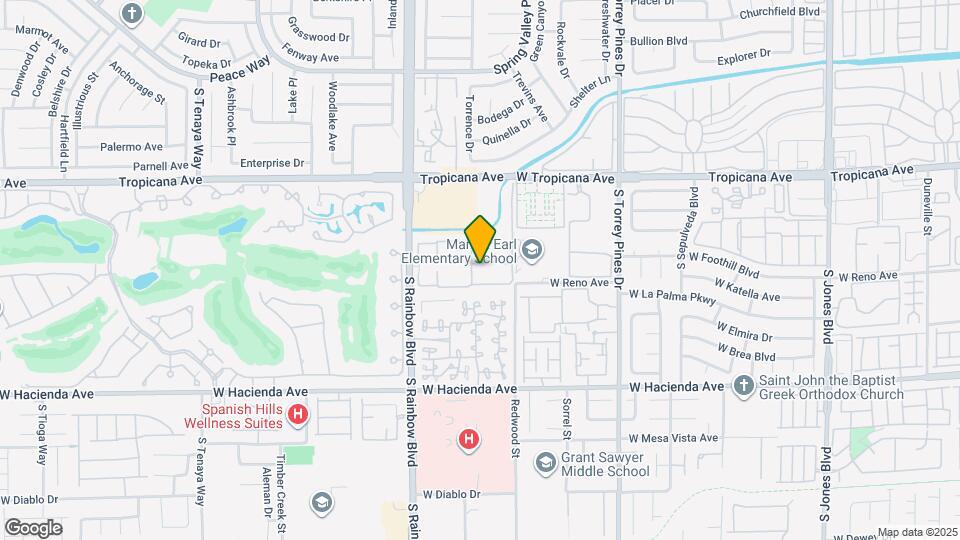 5058 S Rainbow Blvd Map and Location Details