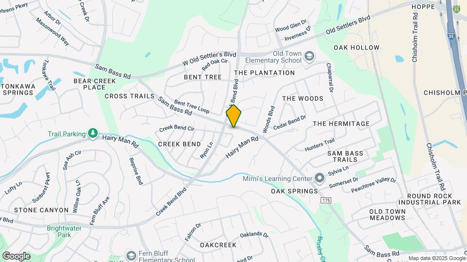 1747 Horseshoe Cir Map and Location Details