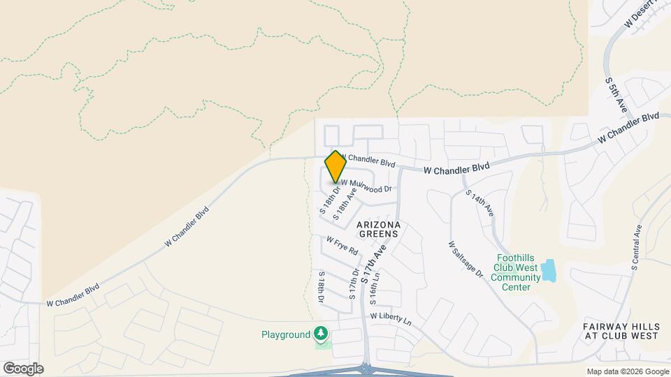 1831 W Muirwood Dr Map and Location Details