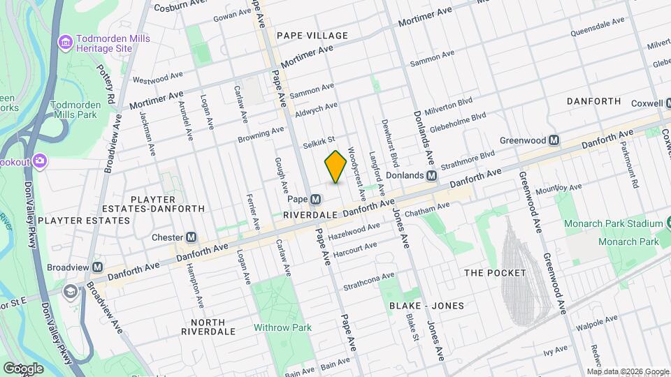 32 Eaton Ave, Unit 1 Map and Location Details