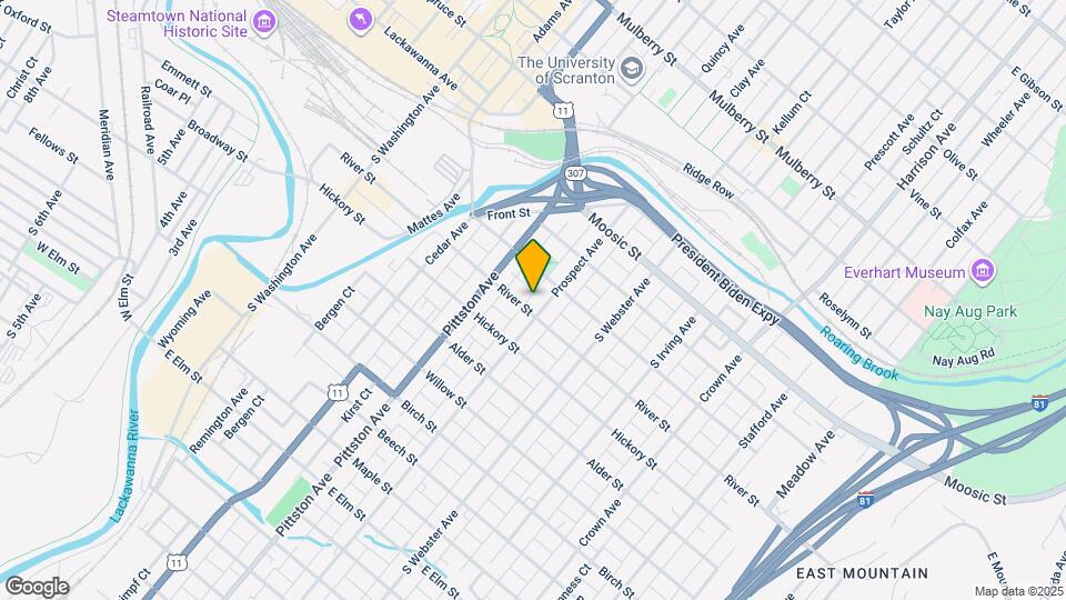 322 Prospect Ave Mapa y Detalles de la Ubicación