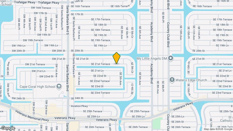 414 SE 21st Terrace Map and Location Details