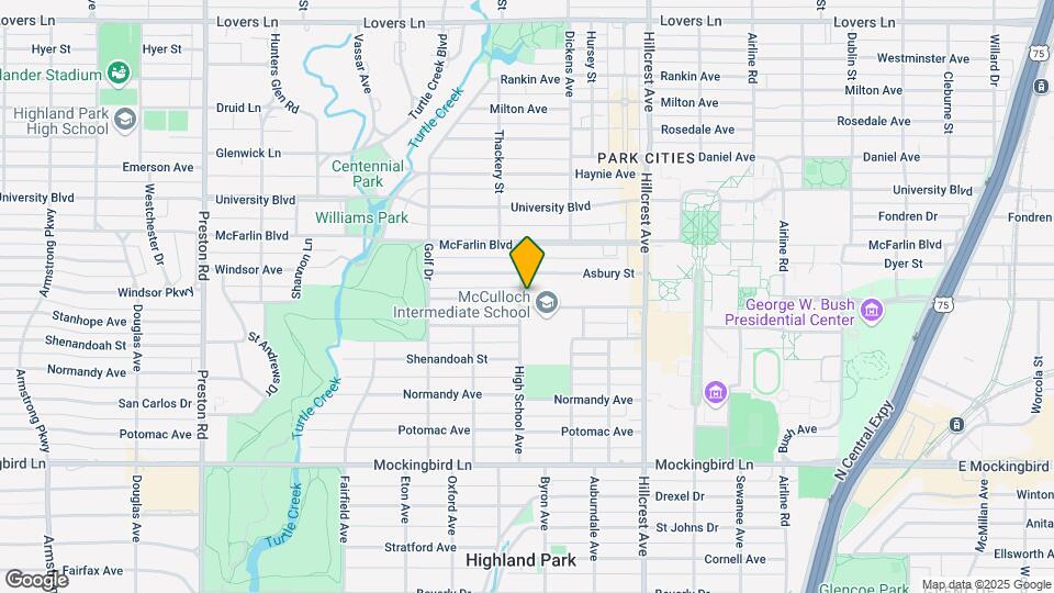 3552 Granada Ave Map and Location Details