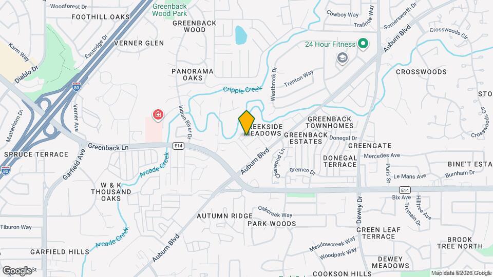 6219 Oak Valley Ln Map and Location Details