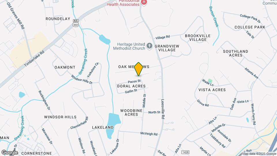 1507 Traylor Ln, Unit #2 Mapa y Detalles de la Ubicación