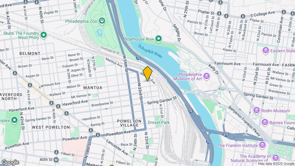 632 N 32nd St Map and Location Details