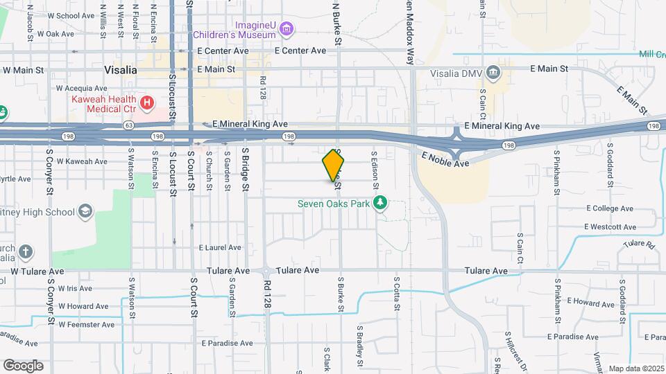 833 E Myrtle Ave Map and Location Details