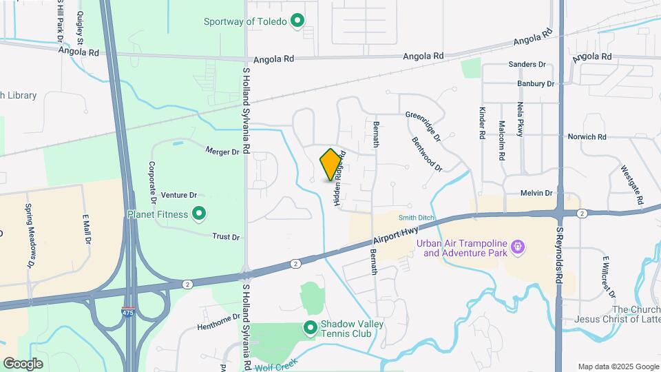 1224-1232 Hidden Ridge Rd Map and Location Details