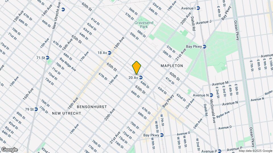 6324 20th Ave Mapa y Detalles de la Ubicación