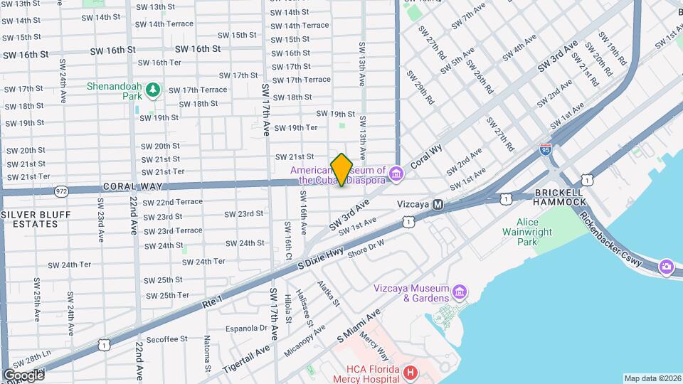 1371 SW 22nd Terrace Map and Location Details
